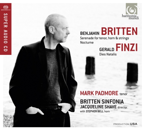 Britten: Serenade for tenor, horn & strings op. 31, Nocturne op. 60, Finzi: Dies Natalis